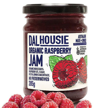 Dalhousie Organic Raspberry Jam 285g